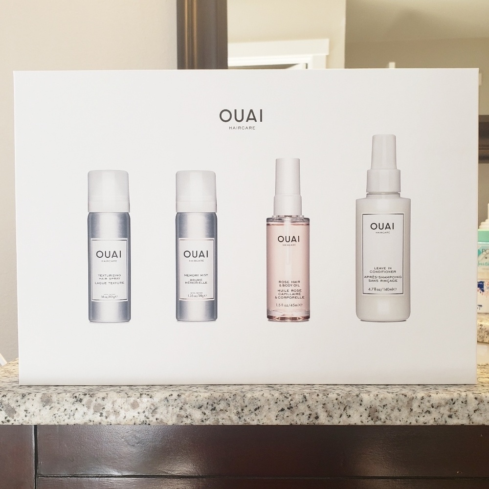 Ouai gift pack four products NIB